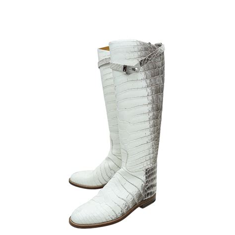 hermes niloticus crocodile|hermes croco boots.